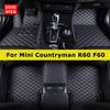Custom Car Floor Mats For Mini Countryman R60 F60 Auto Carpets Foot Coche Accessorie