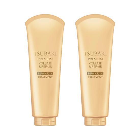 Tsubaki Премиум-уход за объемом и восстановлением 180 г Double Plan