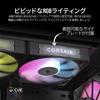 Corsair Комплект расширения ICUE LINK RX140 RGB 140 мм PWM вентилятор для корпуса ПК, одиночная упаковка, черный CO-9051019-WW