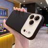 Чехол для телефона с защитой камеры, контрастный цвет, для IPhone 17 Pro Max 16 15 14 13 12 11, силиконовый ТПУ, мягкая задняя крышка