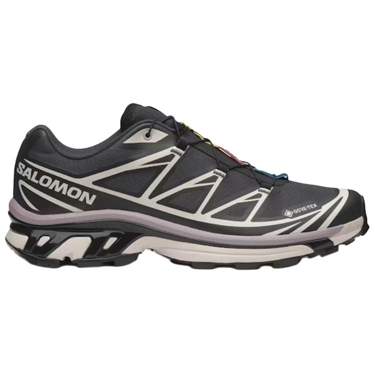 SALOMON Кроссовки XT 6 для бега, унисекс, черные, бежевые, кроссовки 478614
