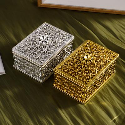 Мини-шкатулка для хранения сокровищ, ретро-конфета, ожерелье, серьги, брелок из бисера