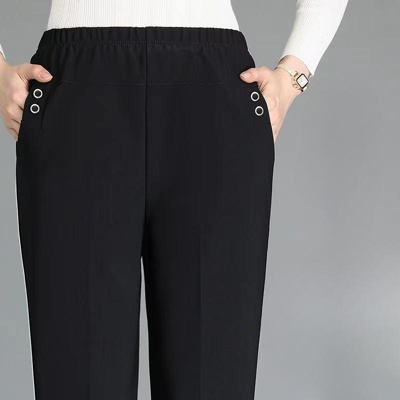XL-5XL Oversize Casual Pants Women Long Loose Pants Hight Waist Womens New Winter Trousers Female Stretch Pants