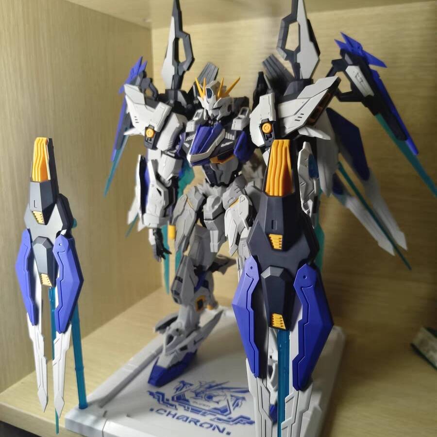 Харон Меха Робот Конструктор Сплавной Скелет МГ 1:100 Масштаб Полностью Подвижный Пластиковый Набор Собери Модель Подарки Для Детей