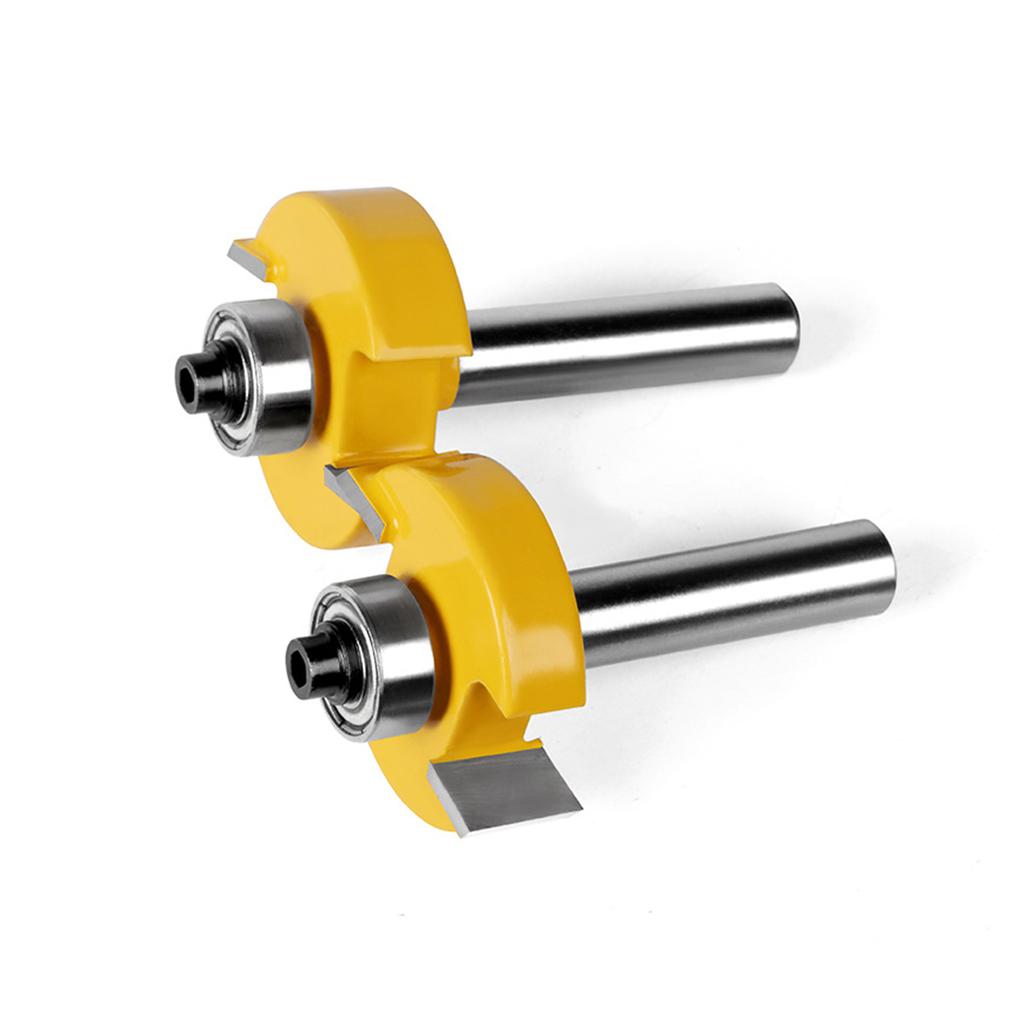 5 шт., 8 мм, хвостовик, Т-образный паз, фреза с подшипником, долбежная фреза, фреза Т-образного типа, шлицевая фреза