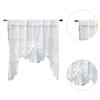 Breathable Swag Valance for Small Rod Pocket Design Bathroom and Hotel