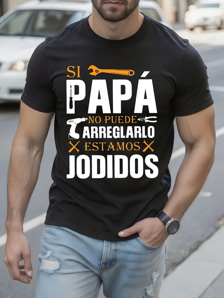 Funny Tshirt Funny Spanish Dad Quote Tshirt - If Dad Cant...