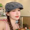 Корейская версия новых ретро-вымытых беретов, весенне-летняя мода, универсальные шляпы с небольшими передними полями для женщин
