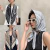 90 * 90cm Four Seasons Available New Large Square Towel Headband Breathable Sweat Absorbing Sunscreen Simple Shawl Professional Scarf