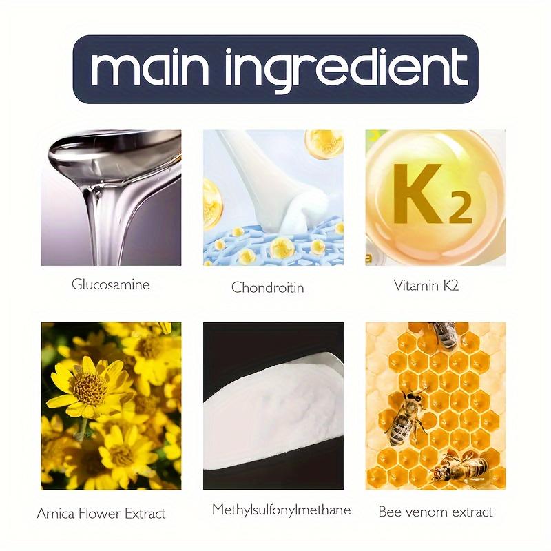 3 шт. Крем для суставов с пчелиным ядом, крем для массажа поясницы, рук, ног, суставов, плеч и шеи