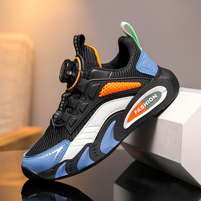 Boys Girls Tennis Sports Shoes Kid's Students Casual Sneakers All Seasons Trekking Trainers for Childrens