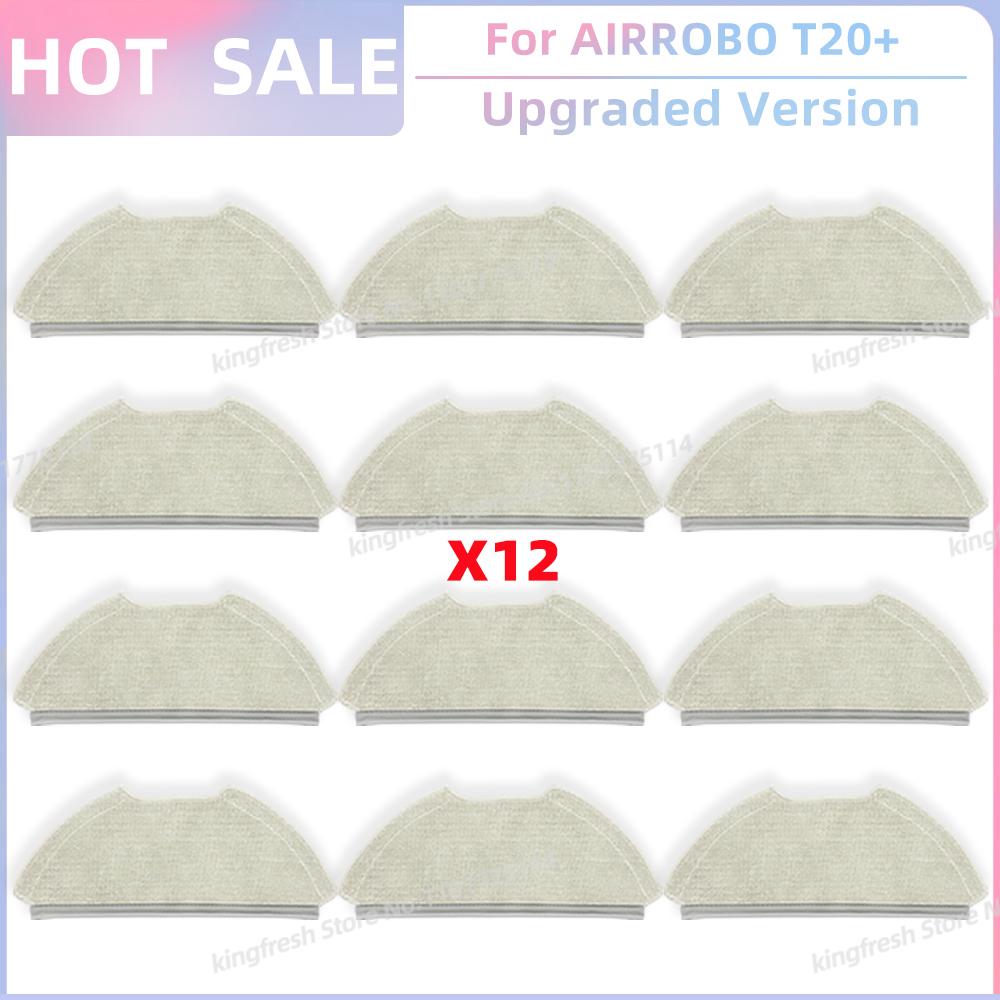 Fit For AIRROBO T20+ / T25+ / T30+ / L40+ / L50+ / L60+ / FIXR T20 Parts Main Roller Side Brush Filter Mop Cloth Pad Dust Bag