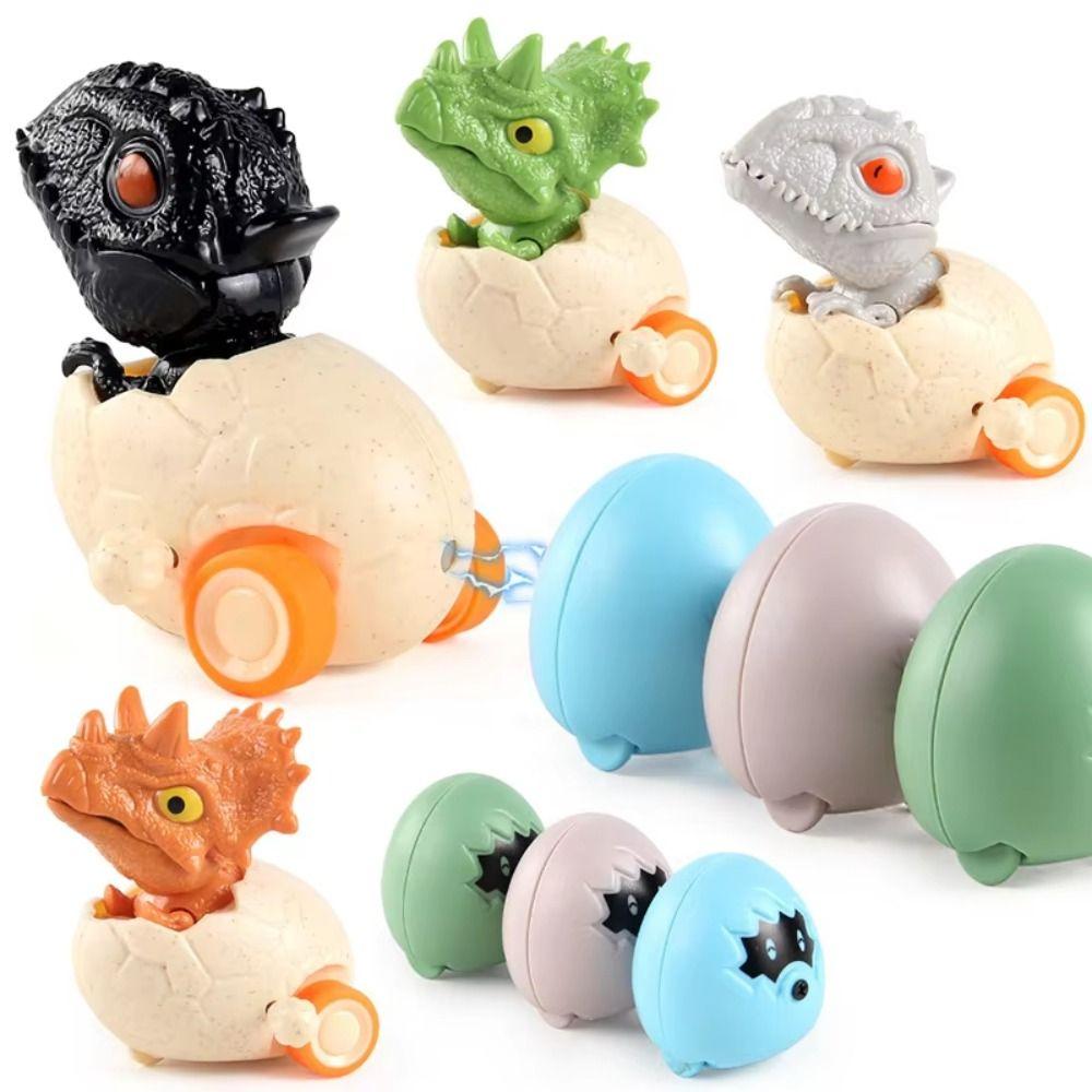 Magnetic Connection Simulation Tyrannosaurus Rex Toys Triceratops Egg Shell Toys Funny Fidget Toy