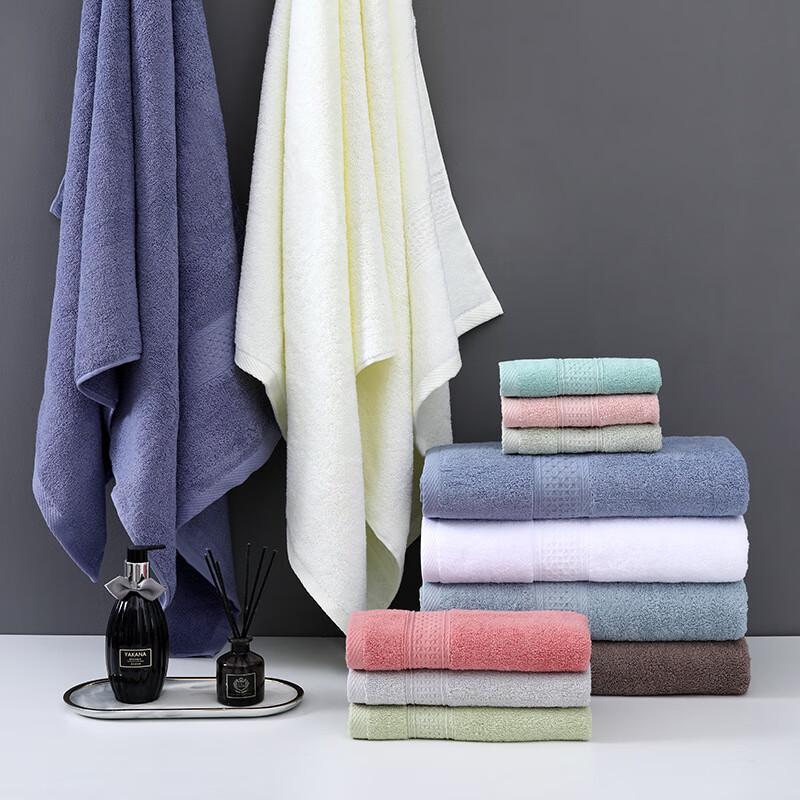 GPPNKC Absorbent Quick-Dry Embroidered Bath Towel
