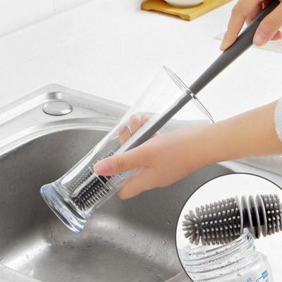 1 силиконовая щетка для чистки бутылок для воды