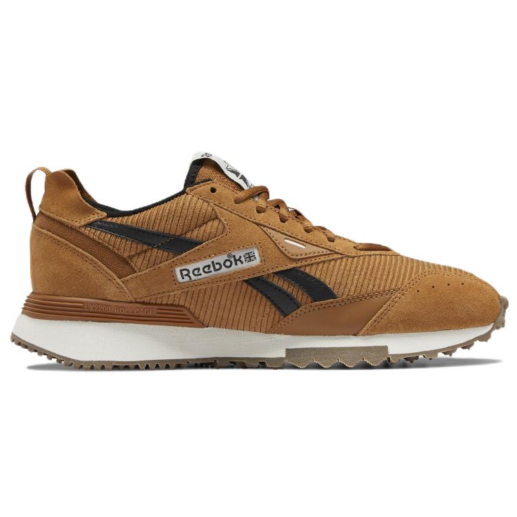 Reebok LX 2200 Унисекс Дикий Коричневый Черный Ретро Замша EVA Амортизация Повседневная Обувь GY1537
