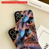 2DFlat Glitter Cat Eye Magic All inclusive film hard phone case, compatible with iPhone 18 Pro Max 17 16 15 14 13 12 11