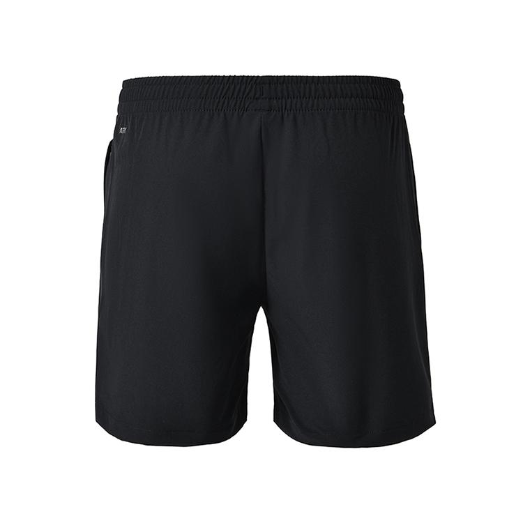 Li-Ning Дышащие спортивные шорты с пятью точками, мужские шорты, черные AKSU789-1