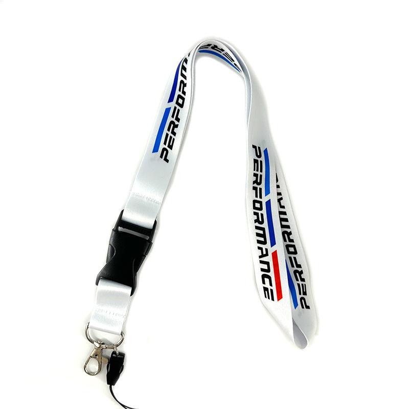 BBKP7 Stickers Car Modification Lanyard Phone Work ID Card Neck Strap for BMW M Performance 1 3 4 5 6 7 Series X1 X3 X4 X5 X6 F30 F10
