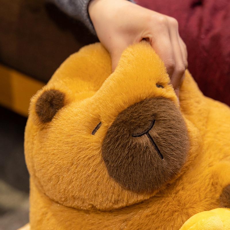 Cute Ingot Kapibala Doll Capybara Doll Small Bear Plush Toy Girls Rag Doll Gift