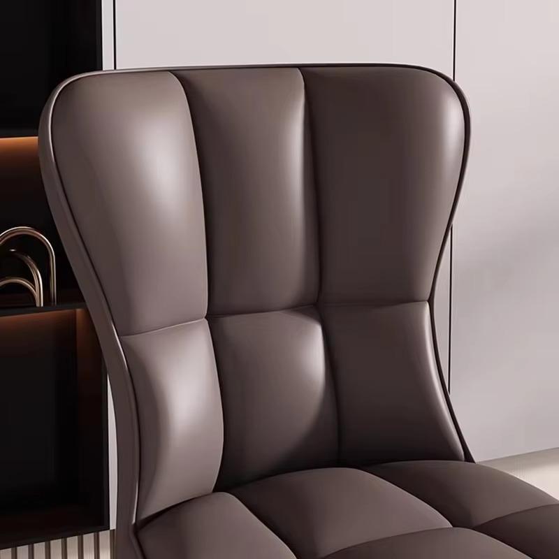 Nordic Simple Dining Chairs Luxury Upholstered Ergonomic European Dining Chairs Trendy Beauty Eetkamerstoel Kitchen Furniture