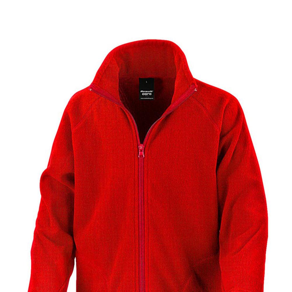 Result Core Childrens/Kids Plain Microfleece Jacket
