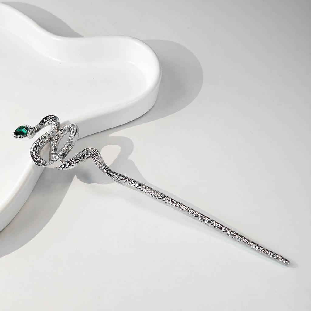 Национальный стиль Новая китайская заколка для волос Жидкий металл Бабочка Заколка Полумесяц Набор Бриллианты Винтаж Бамбуковые сочленения Кисточка Заколка для волос Прическа Заколка