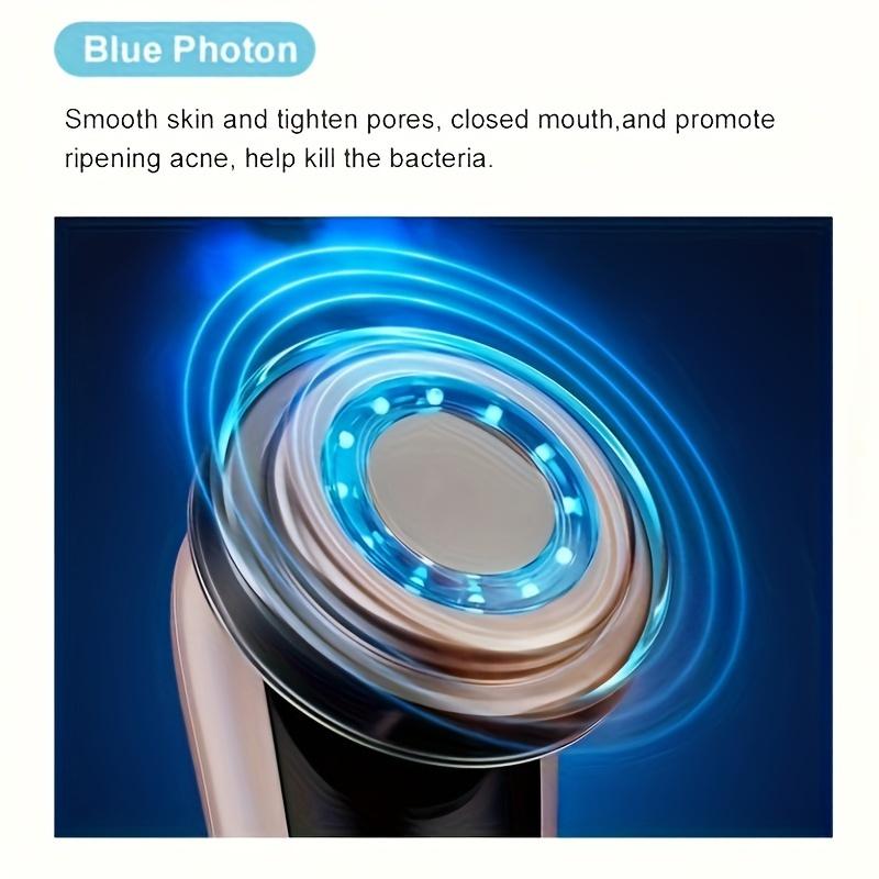 1pc Electric Facial Massager for Wrinkles & Anti-Aging - Rechargeable USB Charged Skin Care Device with High-Quality Conduction Head