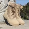 Мужские ботинки для отдыха на открытом воздухе Высокие ботинки Женские дышащие тактические ботинки Ботинки для походов Мужская обувь для походов на открытом воздухе