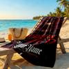 Liverpool Fc Customizable Name Beach Towel Quickdry Soft Microfiber Portable For Swimmingbeachcamping Travel Beach Accessoriesgym