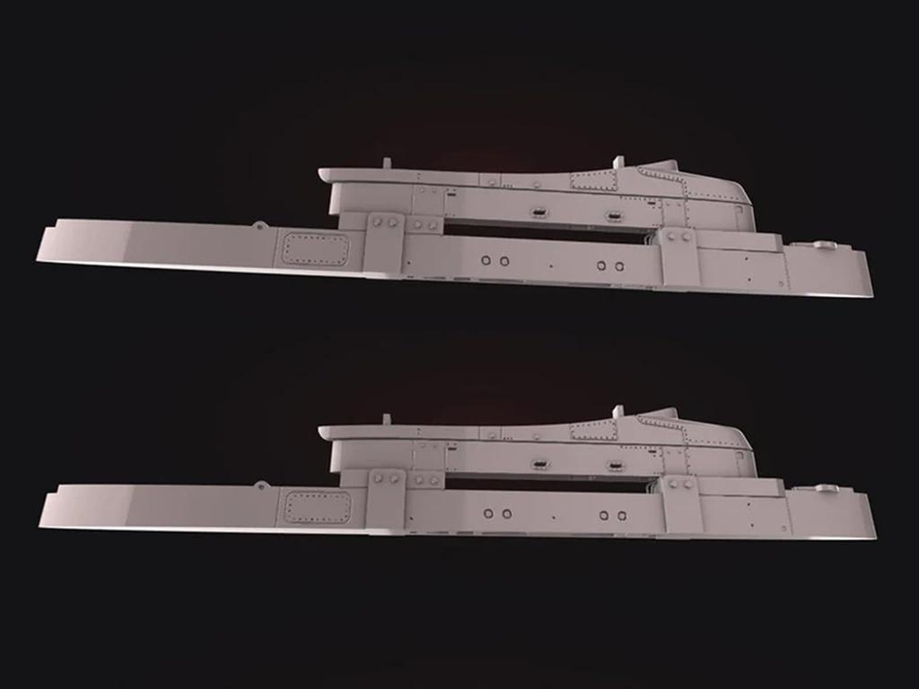 Barracuda Studios Сухой Fencer ВВС Украины Пилоны Storm Shadow Пластиковые детали модели BRAR72540 1/72 Су-24 (2 куска) (Самолет)