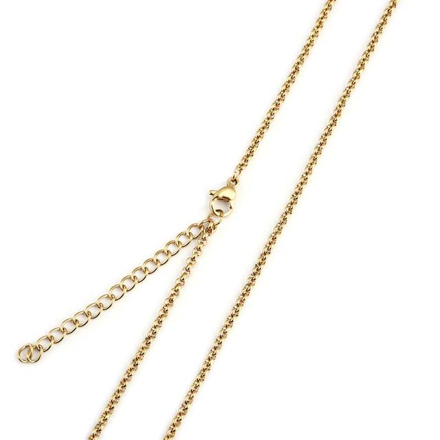 Ожерелье из нержавеющей стали для мужчин и женщин, кубинская цепочка с звеньями золотого цвета, серебряного цвета, панк-чокер, модные мужские ювелирные изделия, подарок