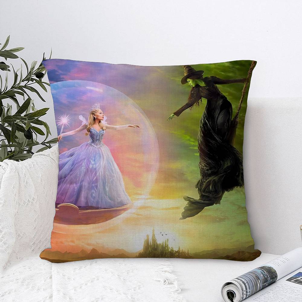 Popular Movie W-Wicked Pillow Cover Sofa Cushion Cover Home Room Decoration Children Gift