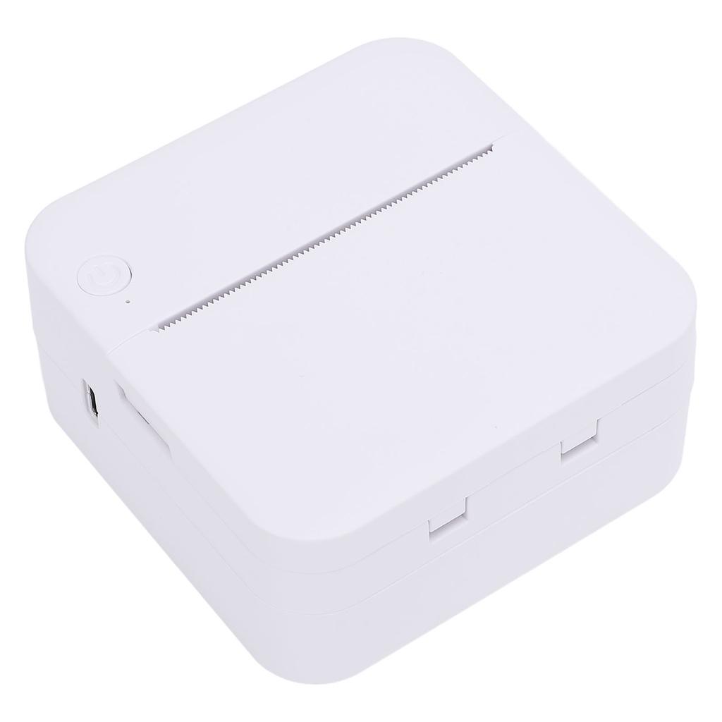 Портативный термопринтер без чернил, беспроводной Bluetooth, 200 DPI, черно-белая печать, портативный карманный принтер для фото