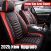 Новый Роскошный Универсальный Чехол на Переднее Сиденье из ПУ Кожи Прочный и Дышащий Коврик-Подушка Водонепроницаемый Защитный Чехол на Автосиденье 1 шт.