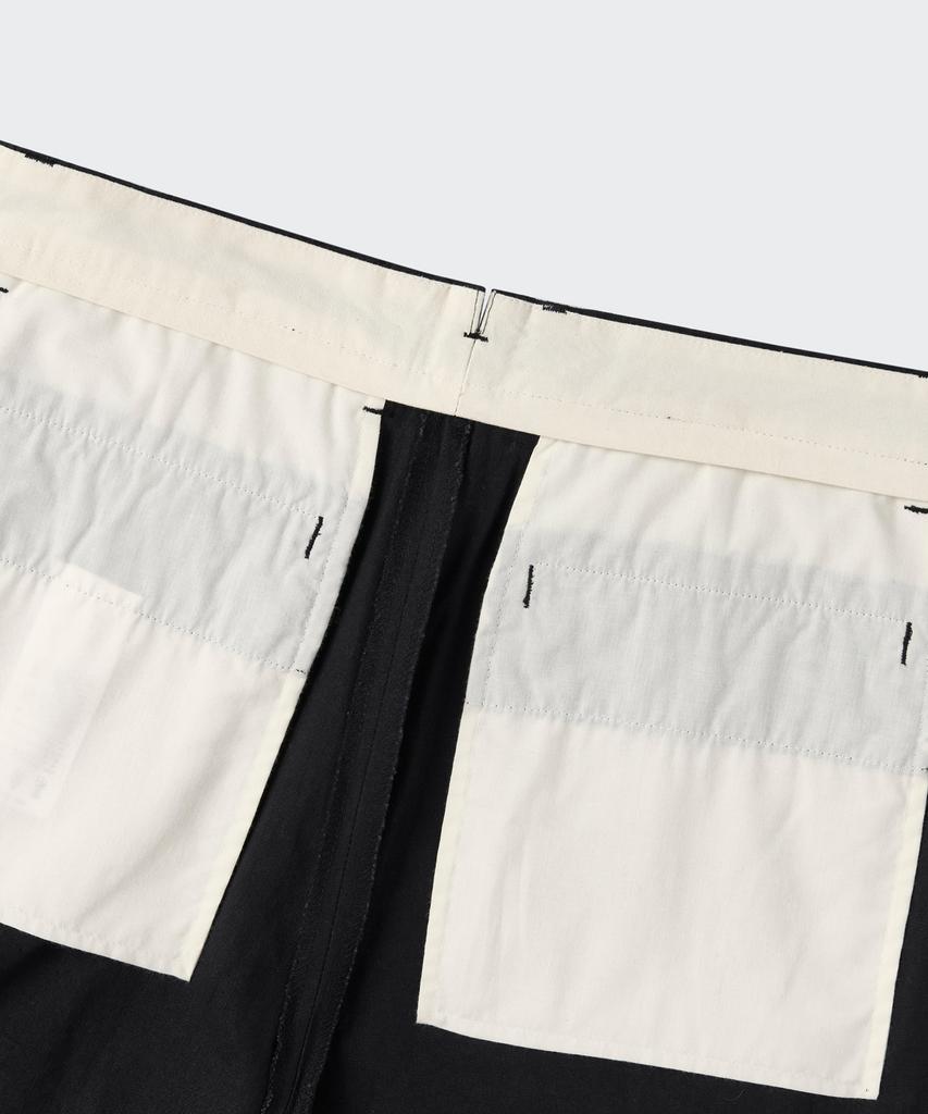MUSINSA STANDARD [City Workers] Linen Blend Tapered Pants [Black]