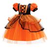 Детские платья Хэллоуин Помпон Платья принцессы для девочек Рождественские платья для выступлений Платья 636 Детские платья принцессы Сетчатые платья