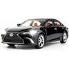1/24 Model Car Lexus ES300 Alloy Diecast Collectible Toy Car with Light and Sound Toy Vehicle Door Can Be Opened for Boys Kids Toddler Gift White Car