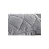 Двойное роскошное серое одеяло Welsoft, двухстороннее, 195 x 215