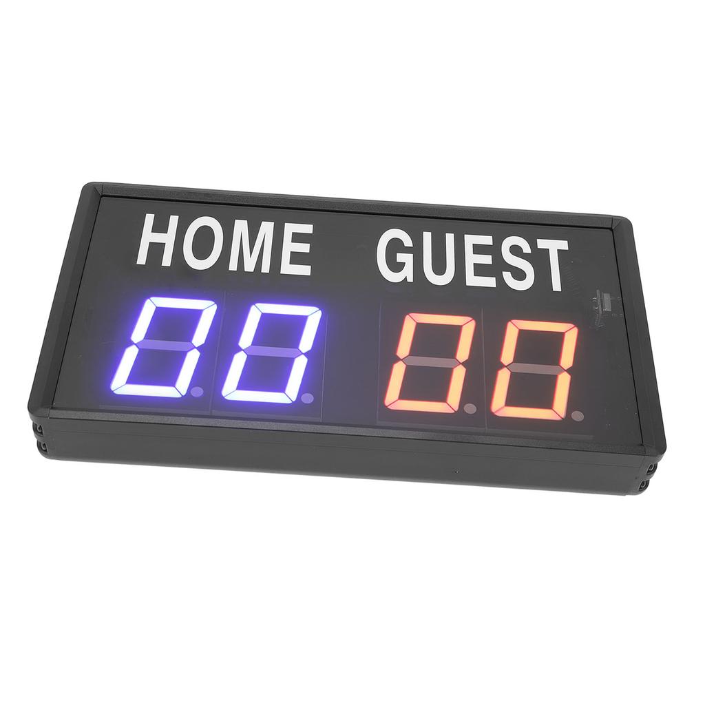 Electronic Scoreboard Aluminum Alloy Remote Control 100?240V Digital Tabletop Scoreboard for