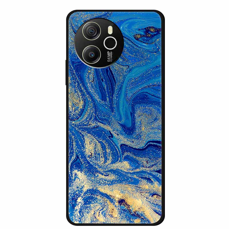 Чехол для телефона Oscal Tiger 12 Расписной Мягкий ТПУ Силиконовый Чехлы Blackview Oscal Tiger12 4G Модный Бампер Capa Оригинальная Задняя Крышка