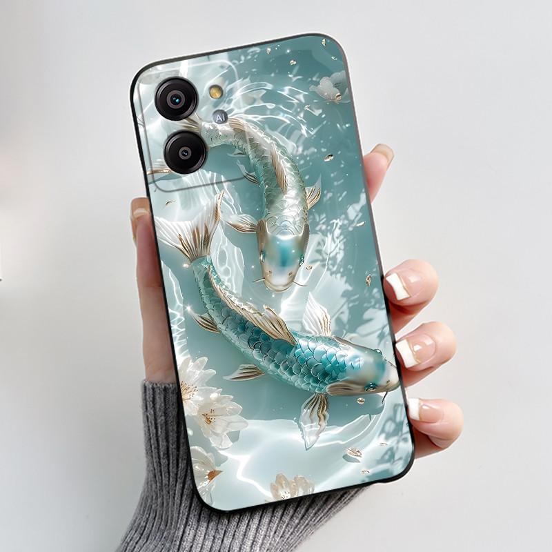 Для Blackview Color 8 6.75" Color8 Oscal Modern 8 Милый Кролик Любовь Задняя Мягкая ТПУ Силиконовая Чехол-Бампер Для Blackview Color 8 Чехол