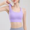 Передовая профессиональная тренировочная одежда, спортивное белье для бега, йога, велоспорт на открытом воздухе, влагоотводящее, дышащее, интегрированный простой бюстгальтер