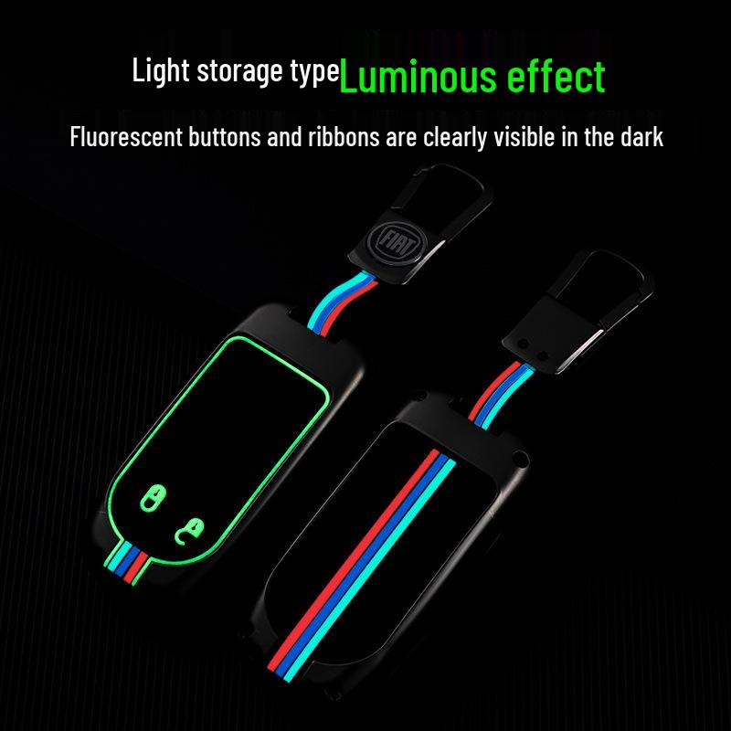 Чехол для ключа GAC Fiat Viaggio/Ottimo с металлической оболочкой и защитной пряжкой