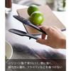 Yamazaki Silicone Spoon Tongs, Black, Approx. W10 x D4.5 x H22cm, Tower Shape, with One-Sided Slit for Draining, 5194