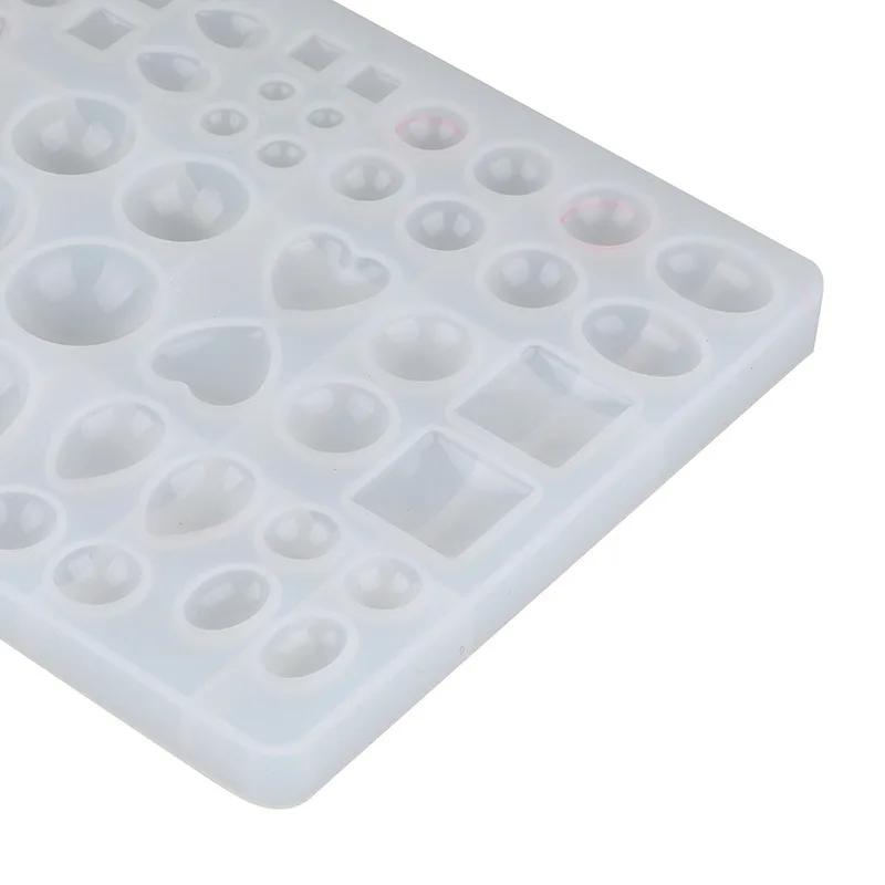 Crystal Silicone Pendant Jewelry Mold Resin Epoxy Casting Mould Craft Tool