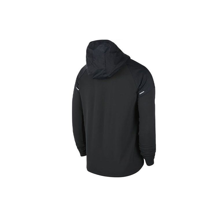 Nike Therma Essential Беговая тренировочная теплая куртка на флисовой подкладке Мужская верхняя одежда Черный CV2239-010