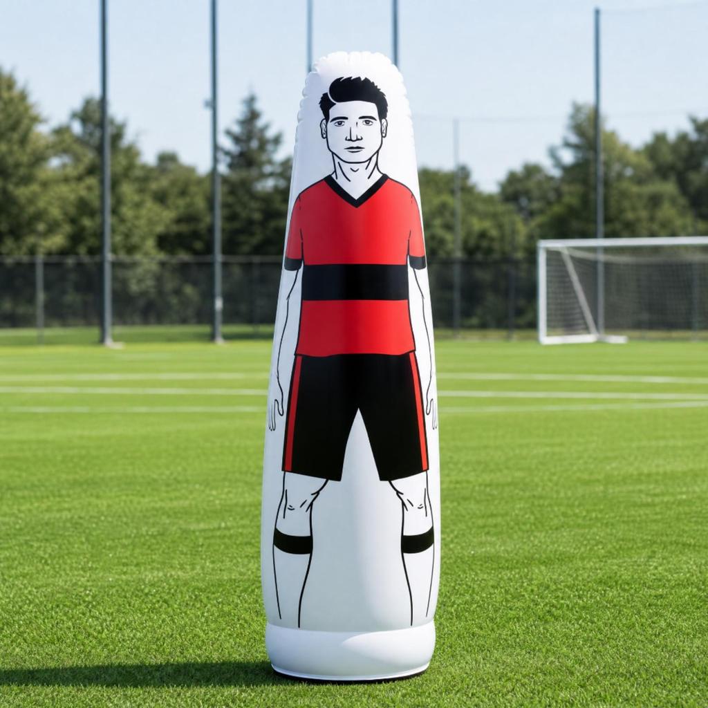 Inflatable Football Mannequin All Skill Levels Person-Shaped Soccer Training