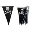 Birthday Skull Pennant Triangle Flags Halloween Pirate Banners