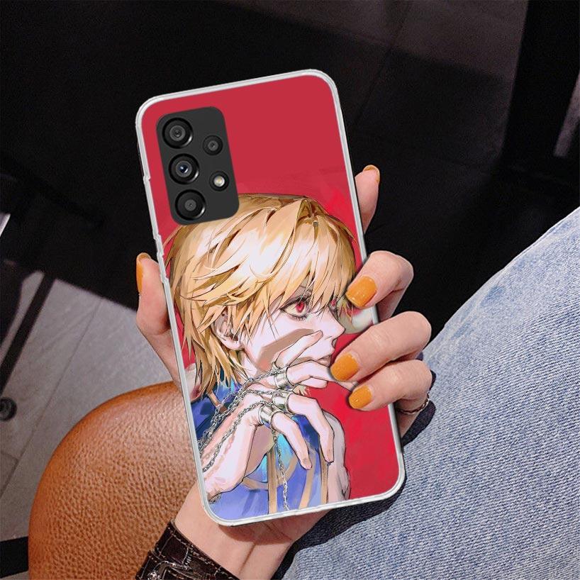 Huner X-Hunters Kurapika Phnoe Case for Samsung Galaxy A17 A37 A57 A16 A26 A36 A56 A15 A14 A13 A55 A54 A53 A35 A34 A33 A25 A24 A